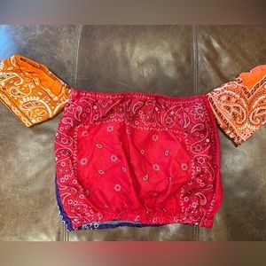 Urban Renewal Bandana Crop Top